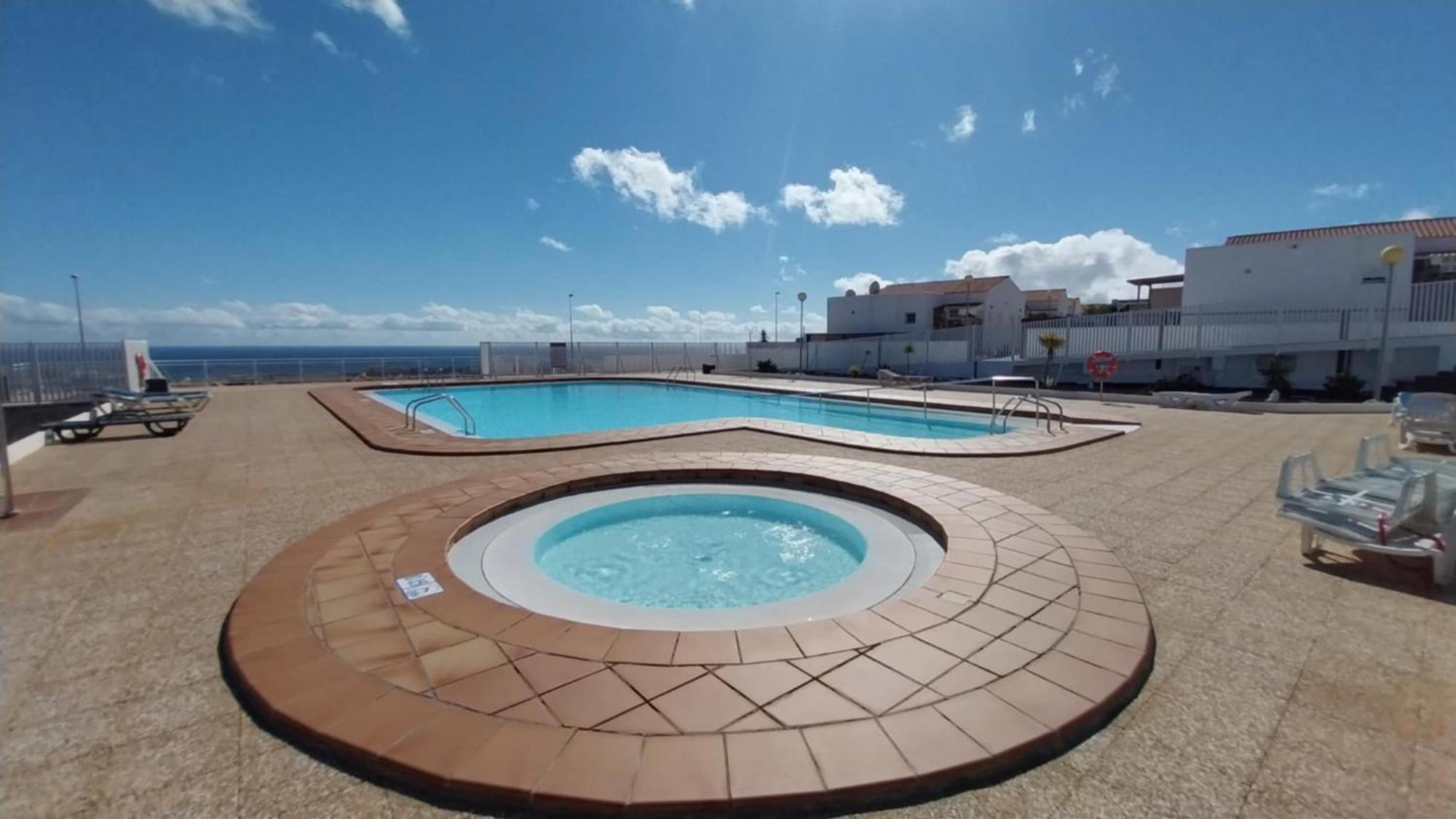 Maison Vue Mer Avec Piscine Caleta De Fuste Luaran gambar