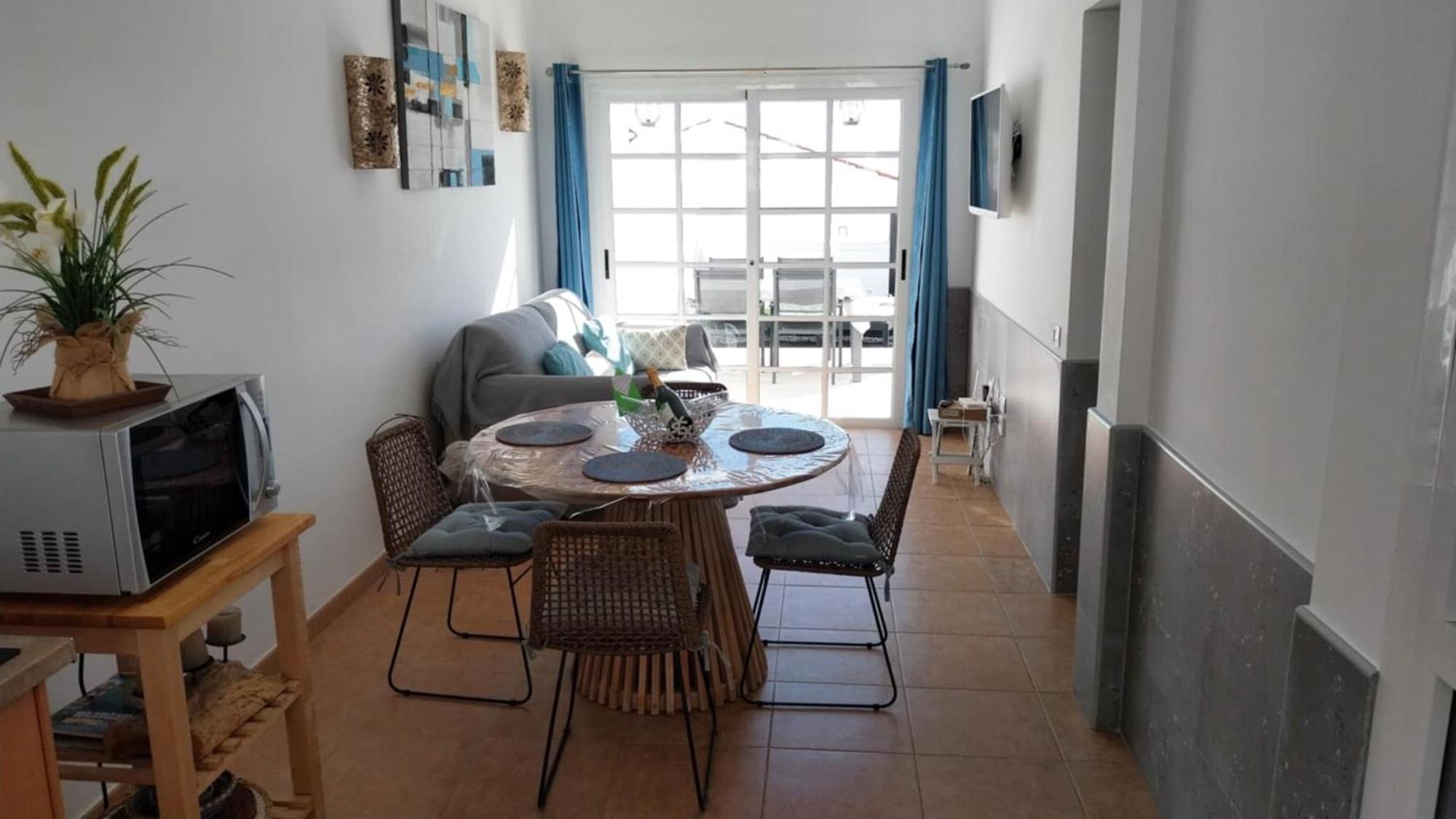 Maison Vue Mer Avec Piscine Caleta De Fuste Luaran gambar